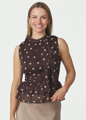 Ansol big dot top Dark Brown Neo Noir 